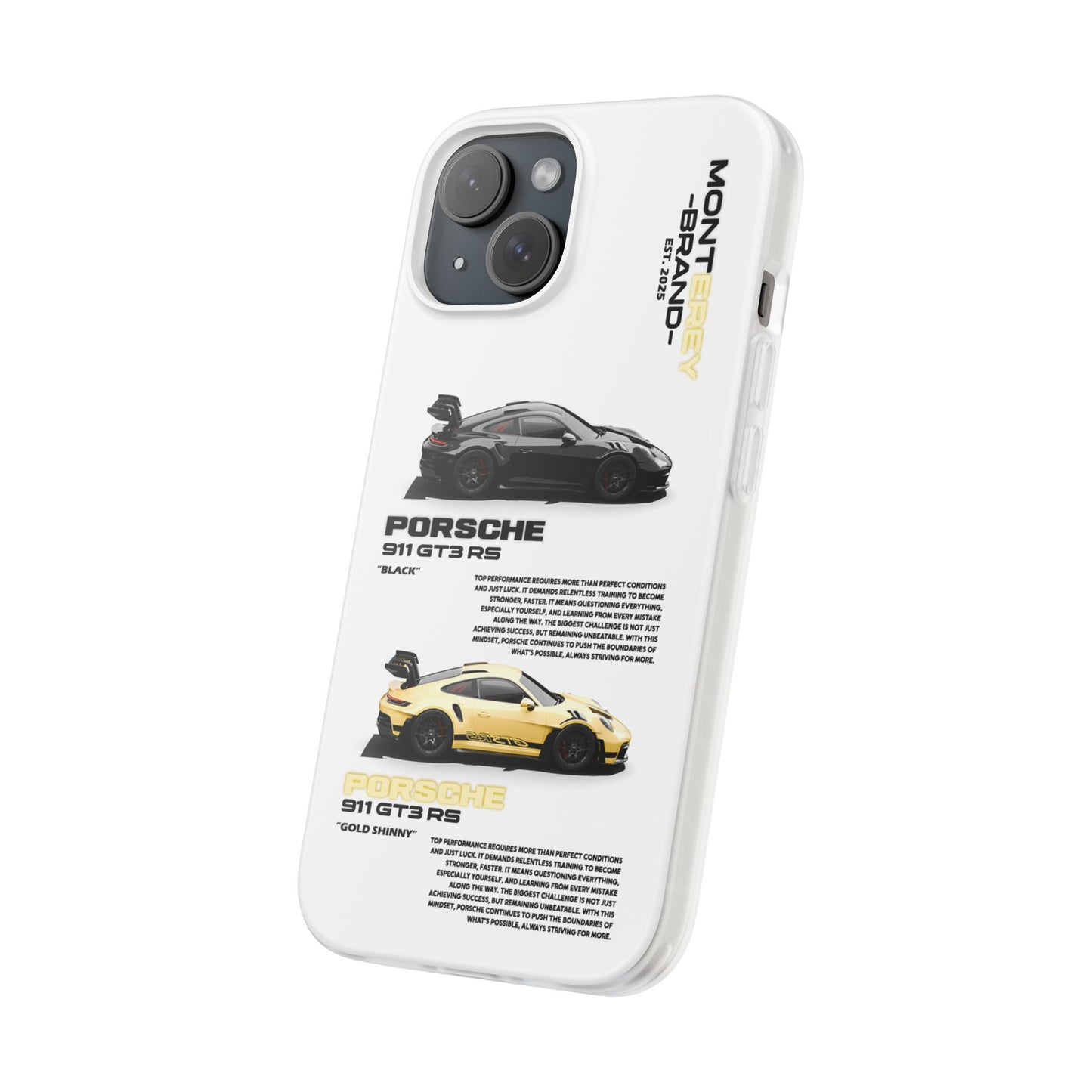 BLACK X YELLOW Porsche 911 GT3 RS