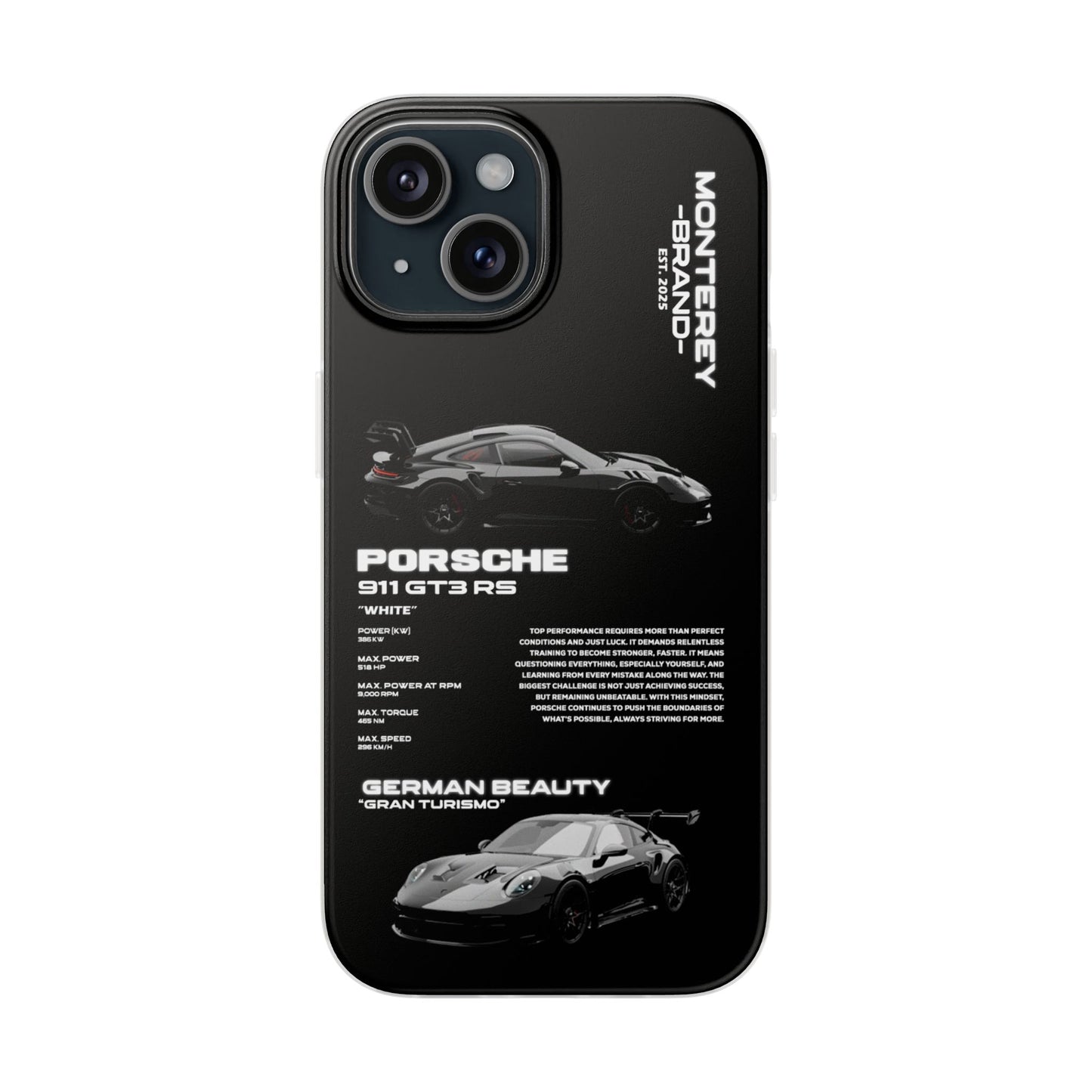 Black Porsche 911 GT3 RS