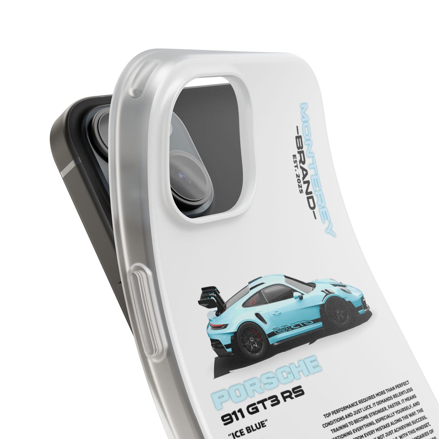 Blue Porsche 911 GT3 RS