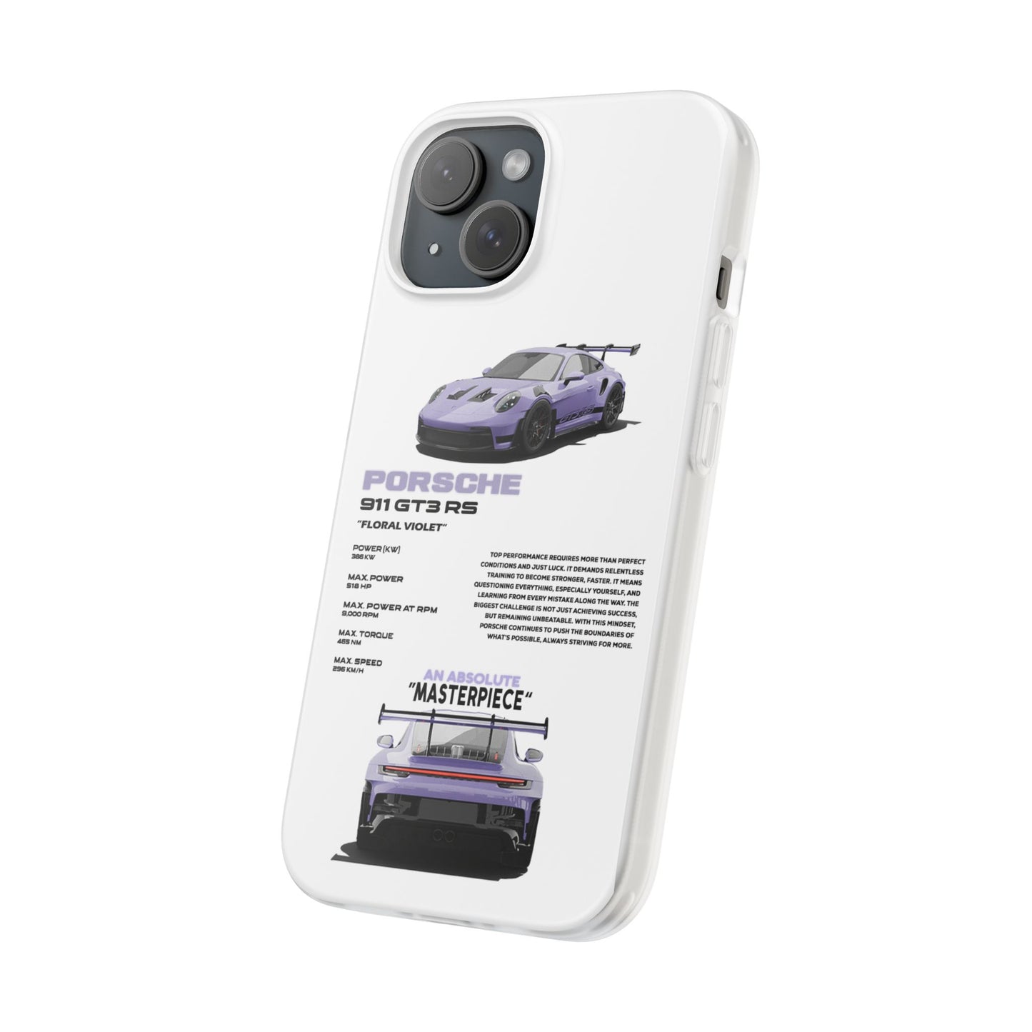 Violet Porsche 911 GT3 RS