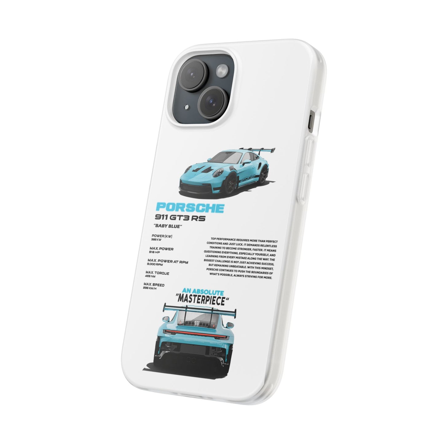 Blue Porsche 911 GT3 RS