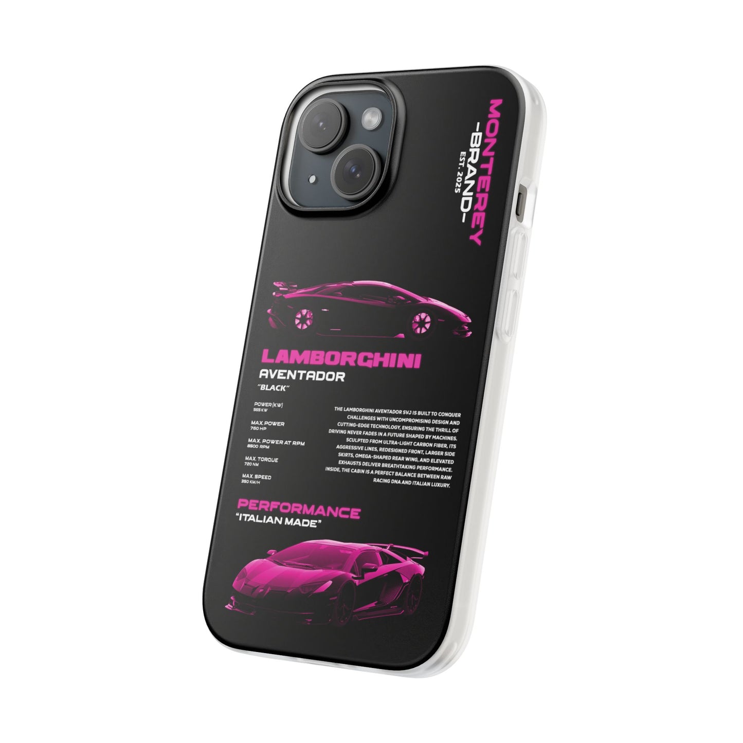 Pink Lamborghini Aventador