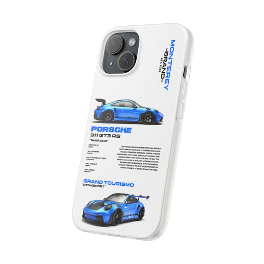 Blue Porsche 911 GT3 RS