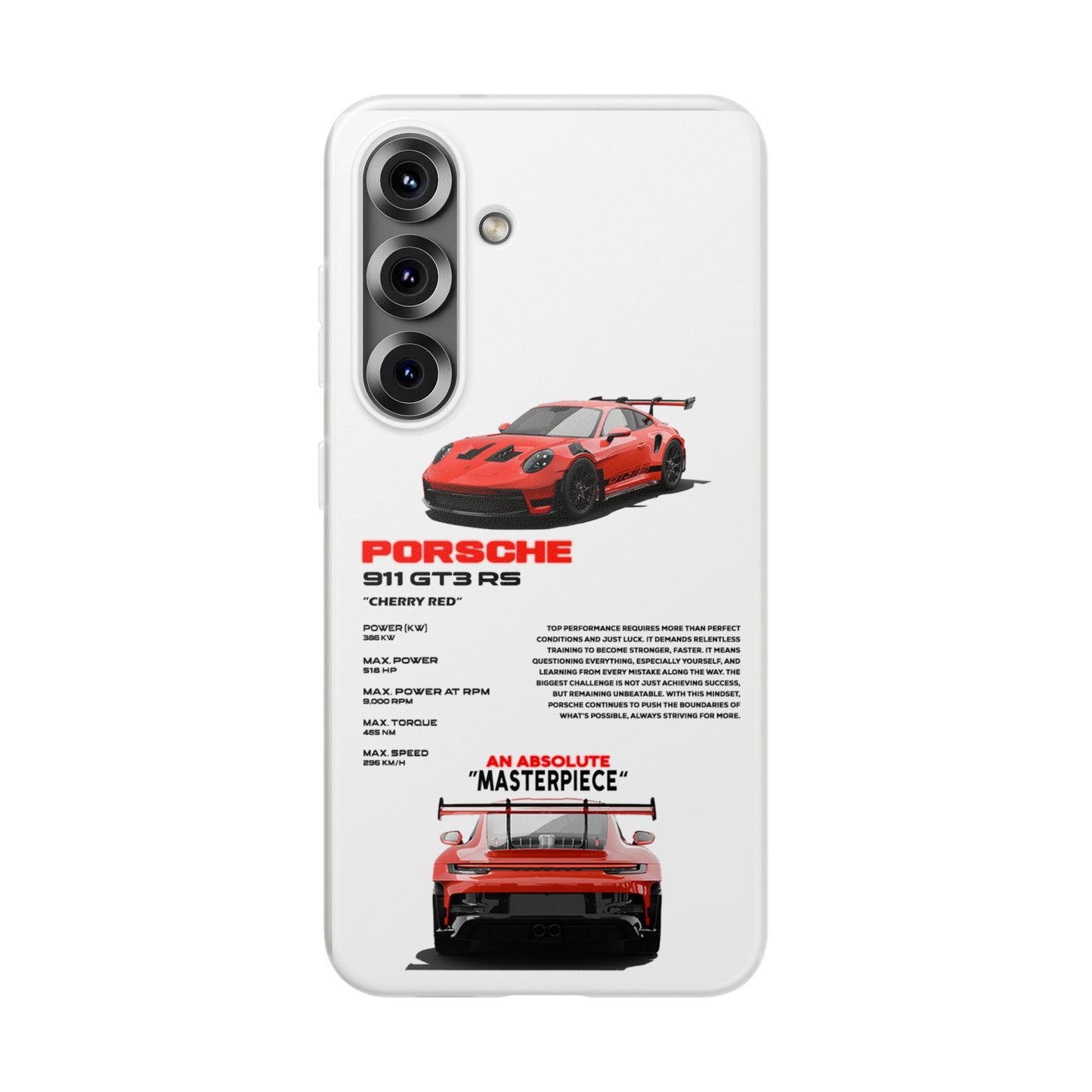 Red Porsche 911 GT3 RS