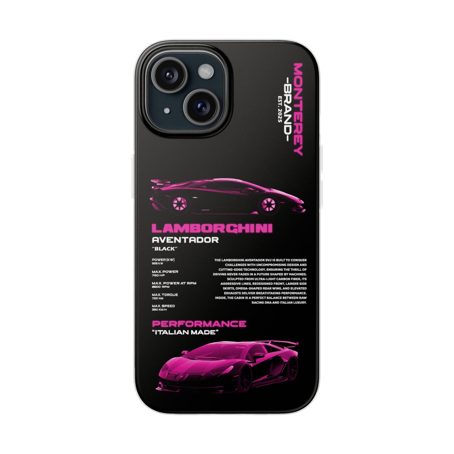 Pink Lamborghini Aventador