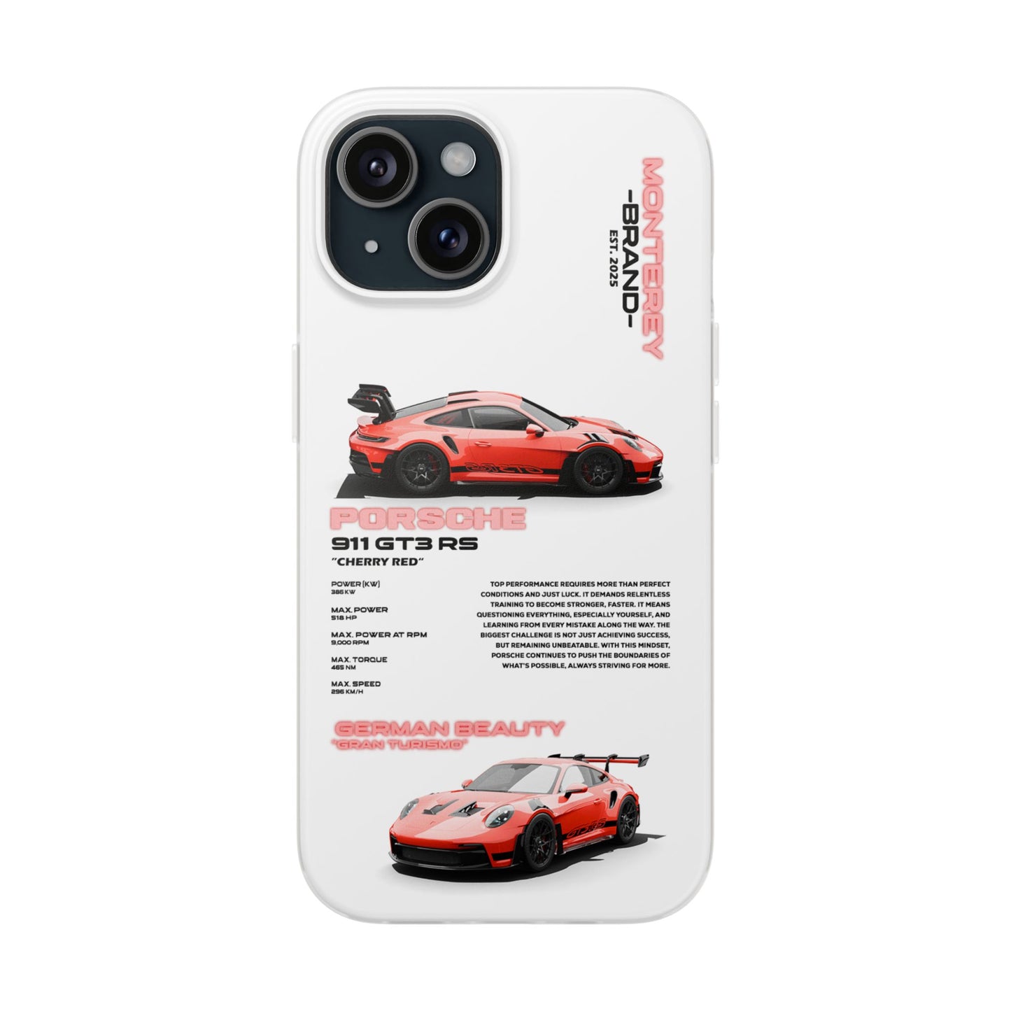 Red Porsche 911 GT3 RS