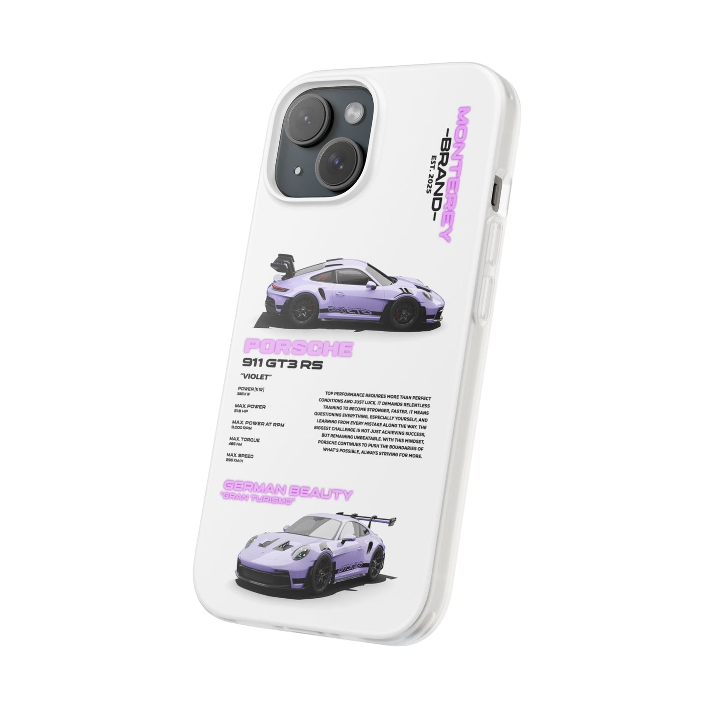 Violet Porsche 911 GT3 RS