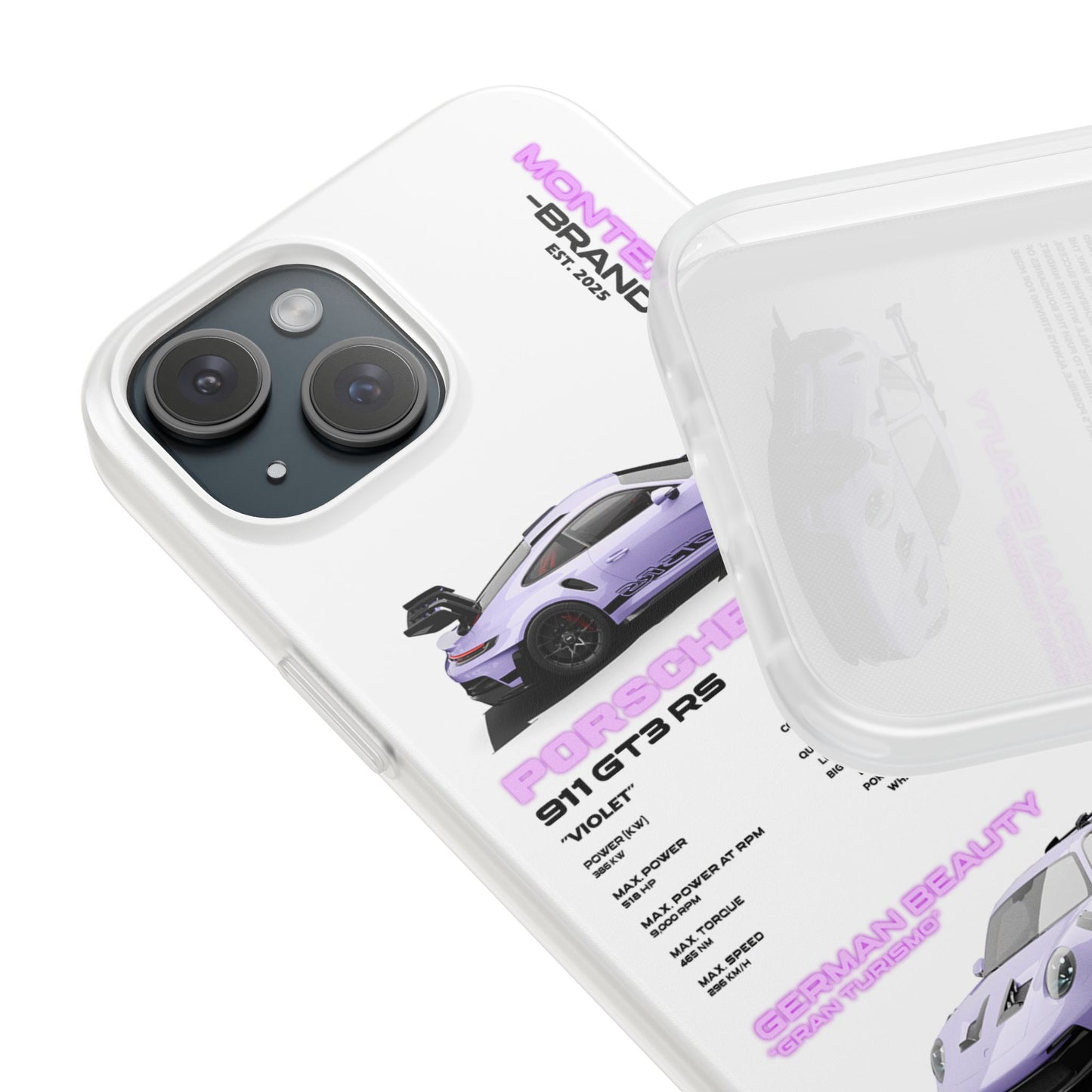 Violet Porsche 911 GT3 RS