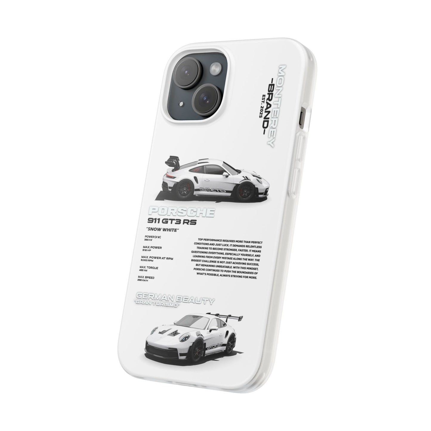 White Porsche 911 GT3 RS