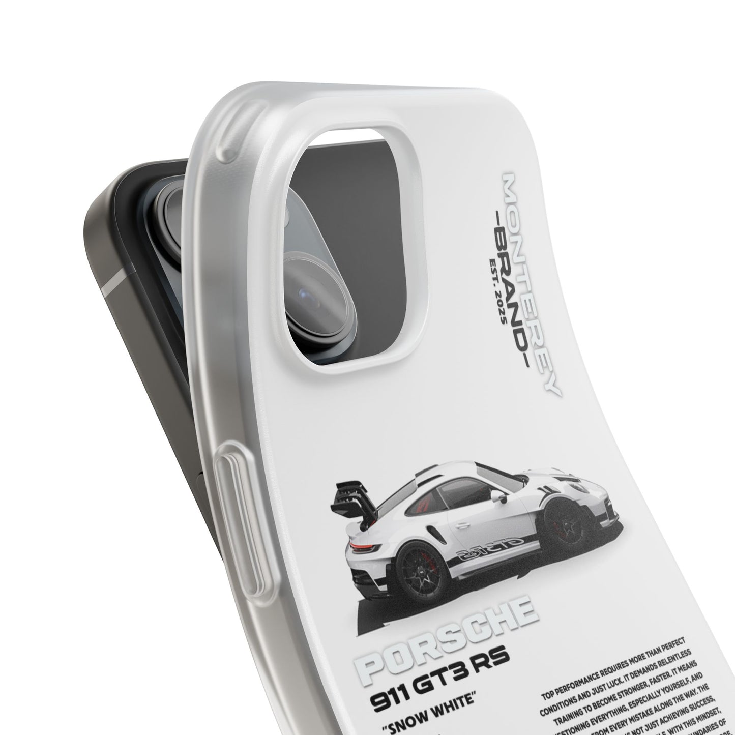 White Porsche 911 GT3 RS