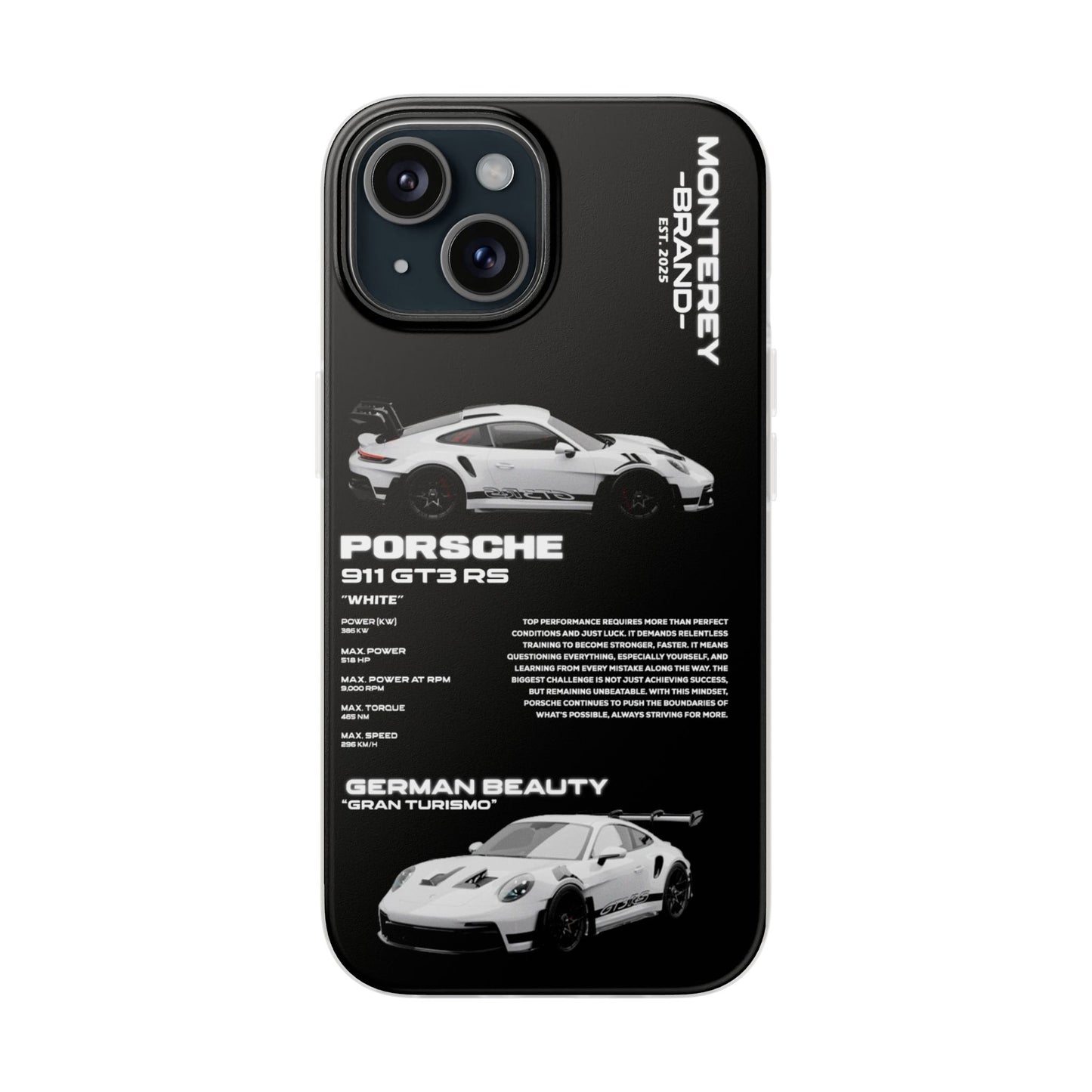 White Porsche 911 GT3 RS