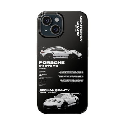 White Porsche 911 GT3 RS