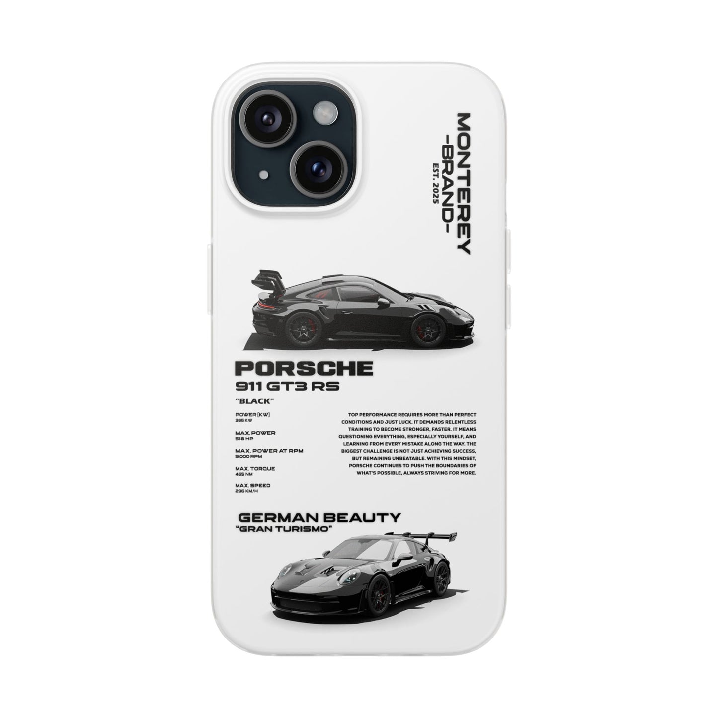 Black Porsche 911 GT3 RS