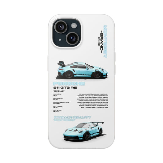 Blue Porsche 911 GT3 RS