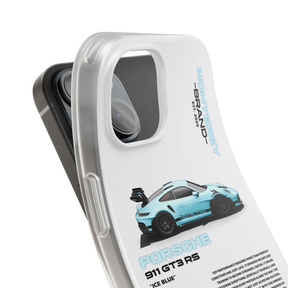 Blue Porsche 911 GT3 RS