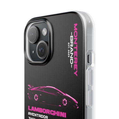 Pink Lamborghini Aventador