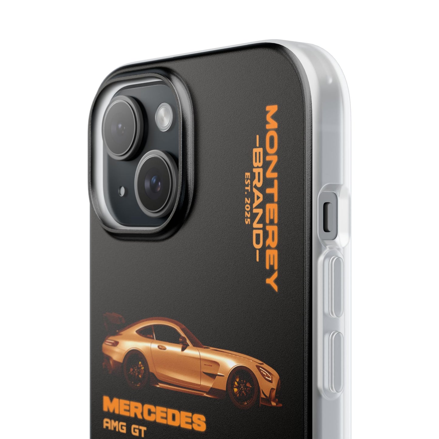 Orange Mercedes AMG GT