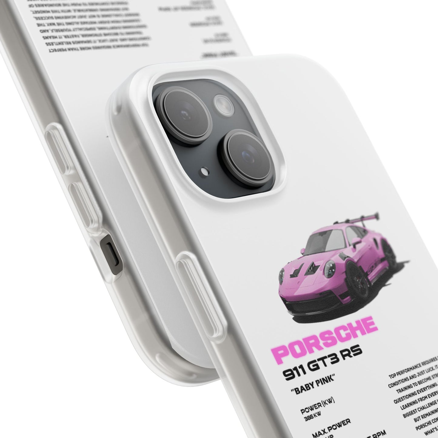 Pink Porsche 911 GT3 RS