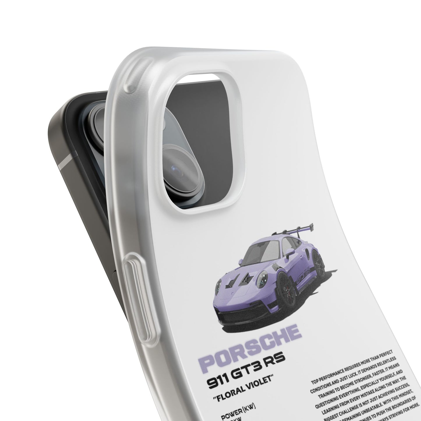 Violet Porsche 911 GT3 RS