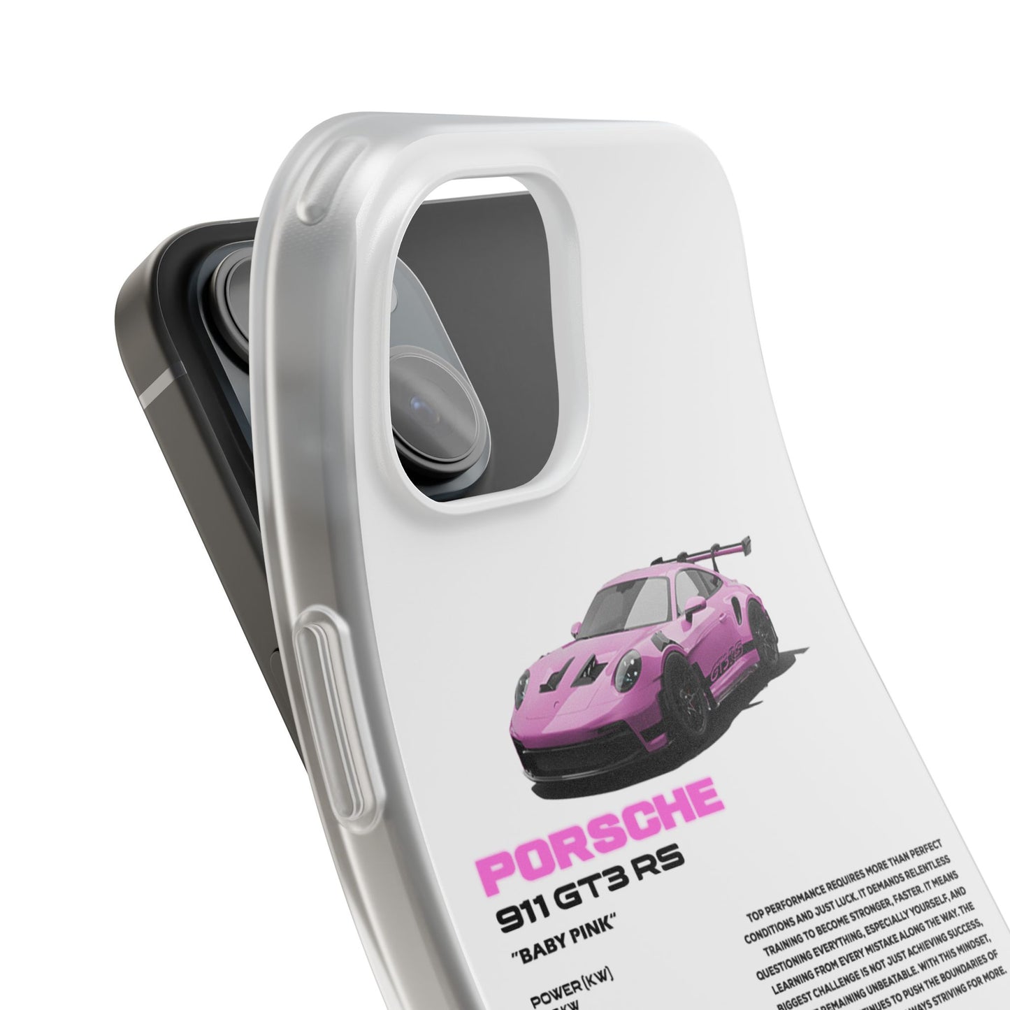 Pink Porsche 911 GT3 RS