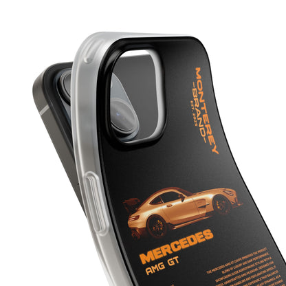 Orange Mercedes AMG GT