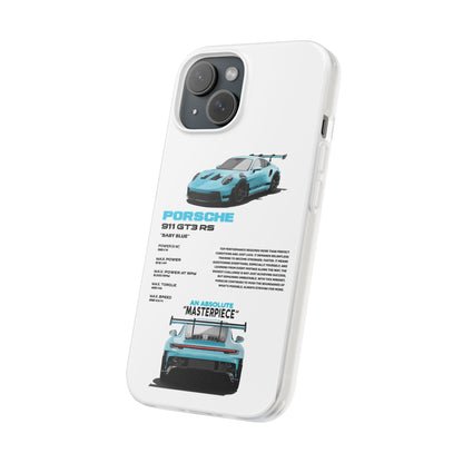 Blue Porsche 911 GT3 RS