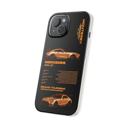 Orange Mercedes AMG GT