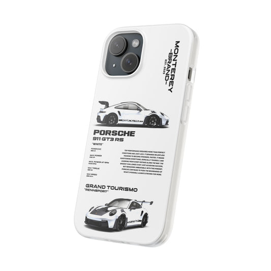 White Porsche 911 GT3 RS