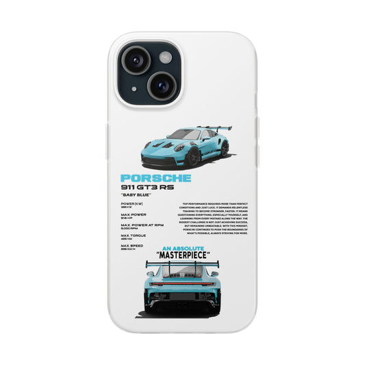 Blue Porsche 911 GT3 RS