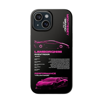 Pink Lamborghini Aventador