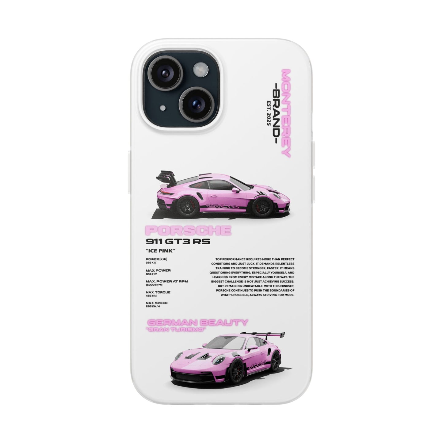 Pink Porsche 911 GT3 RS