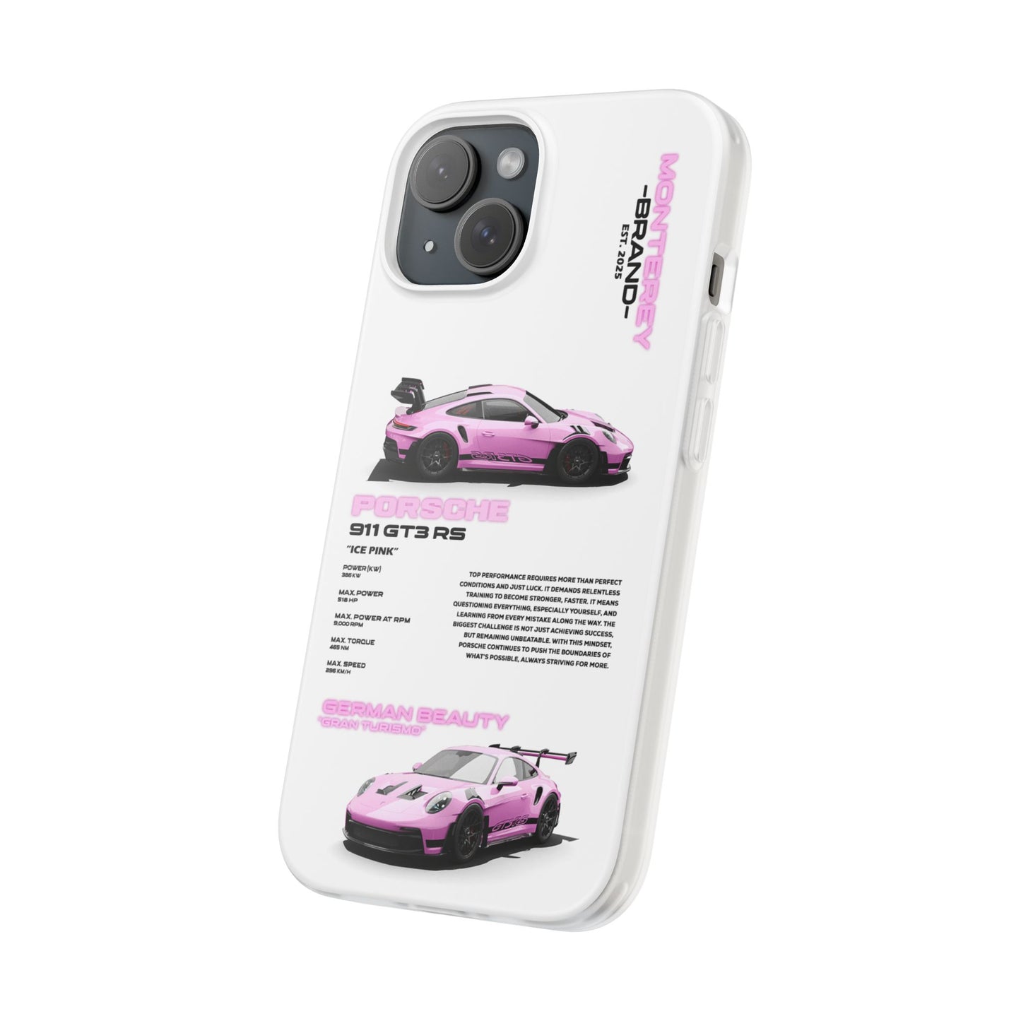 Pink Porsche 911 GT3 RS