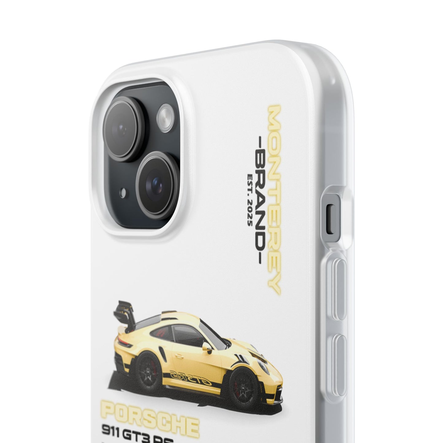 Yellow Porsche 911 GT3 RS